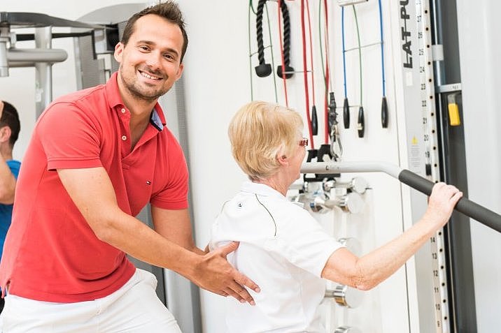 Bezirkskrankenhaus Bayreuth – Training mit Patienten Bezirkskrankenhaus Bayreuth – Training mit Patienten