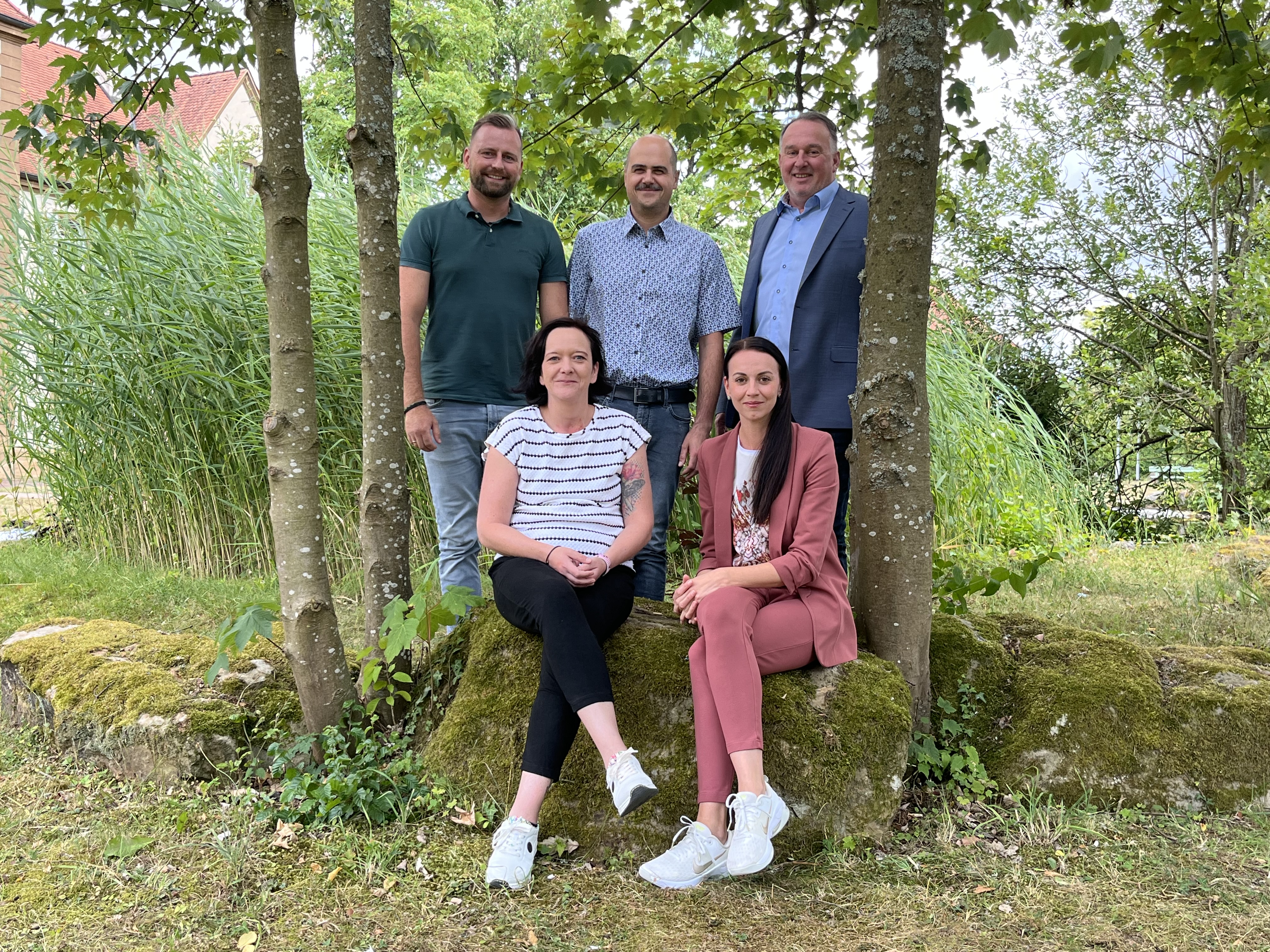 Gruppenbild Pflegedienstleitungen Bezirksklinikum Obermain